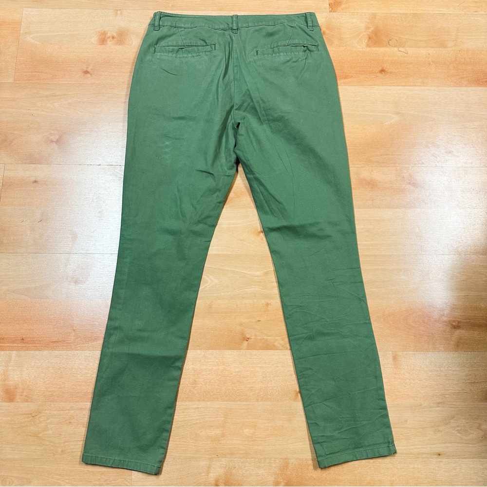 ASOS Design Army/Olive Green Skinny Pants Womens Size 32 x 30 - Picture 5 of 7